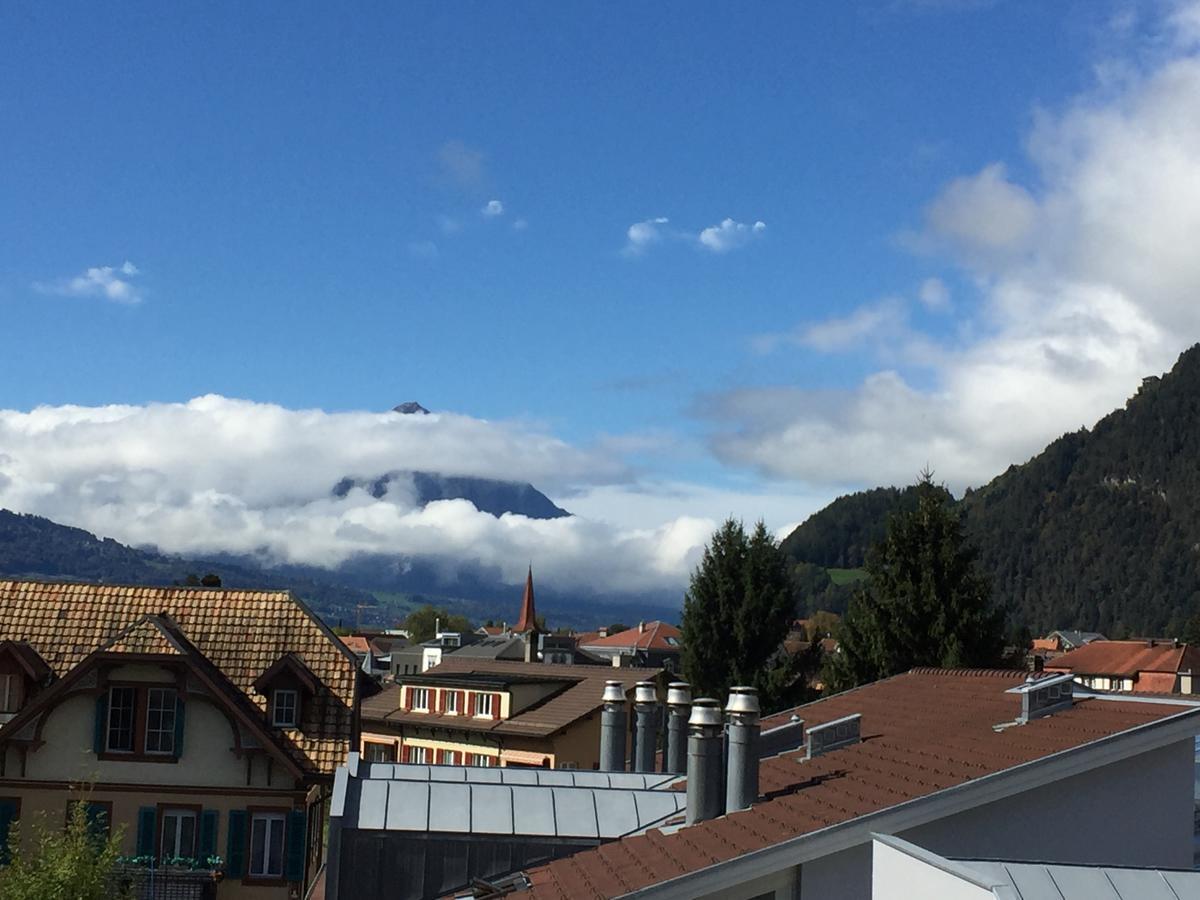 City Center Apartment - Interlaken Bagian luar foto