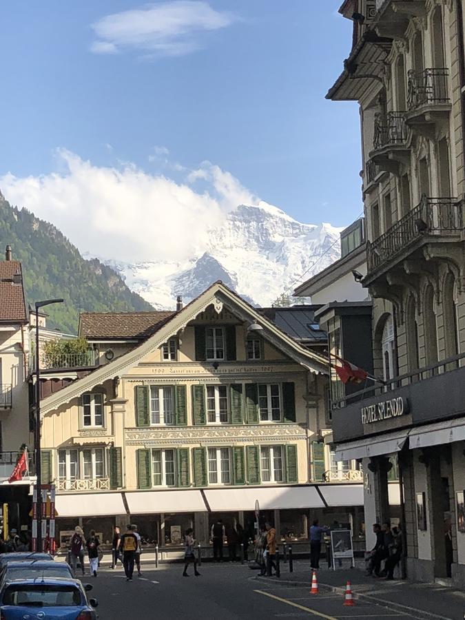 City Center Apartment - Interlaken Bagian luar foto