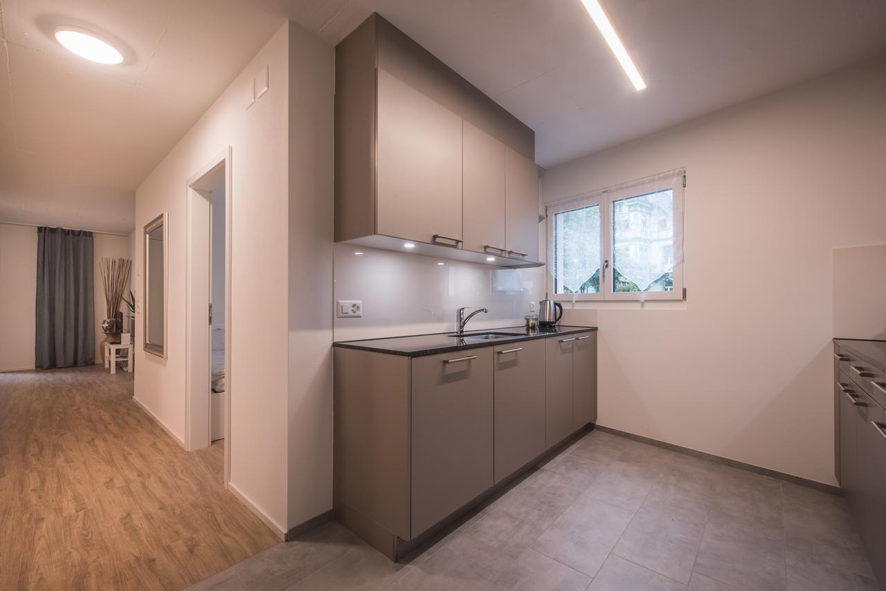 City Center Apartment - Interlaken Bagian luar foto
